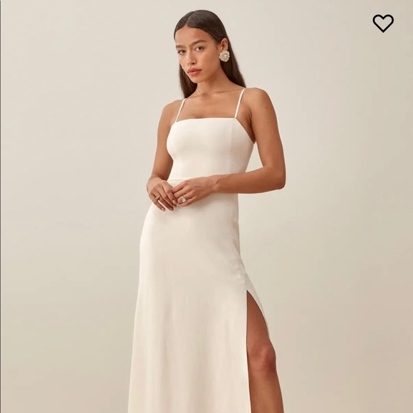 Ingrid dress by Reformation in Ivory. Brand new, never been worn, tags attached. - Picture 2 of 4